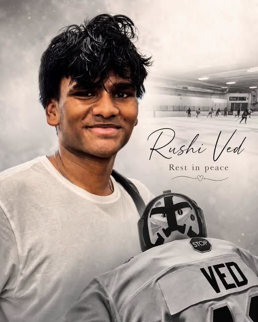 Rushi Ved Burlington Obituary, Death, 16-year-old Ice hockey Goaltender has died